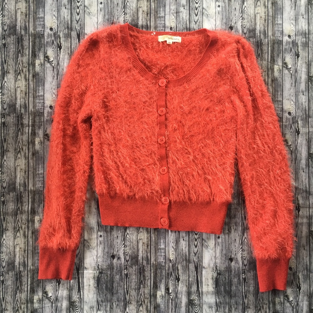 Rewind Fuzzy Cardigan